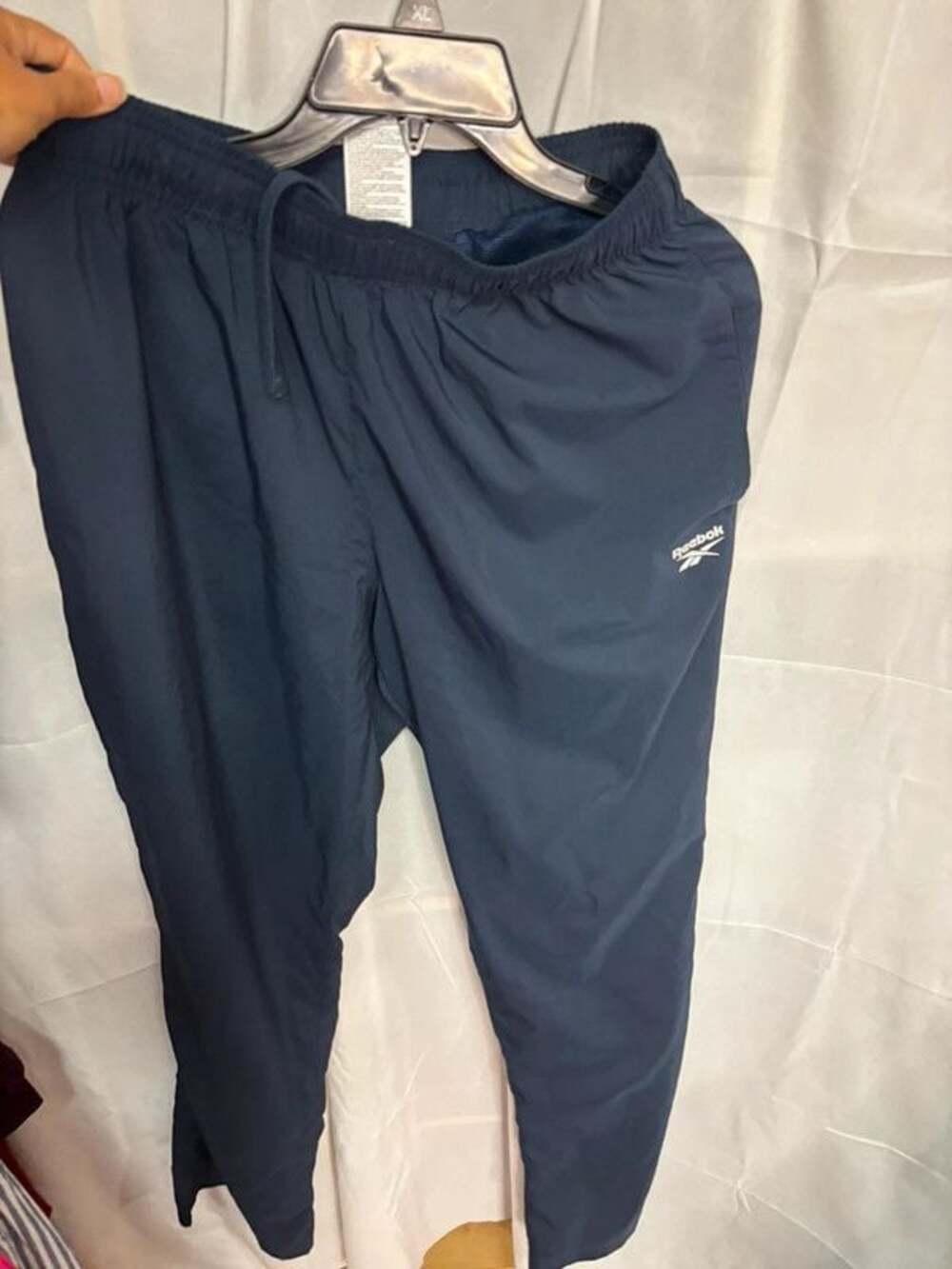 Reebok navy blue joggers